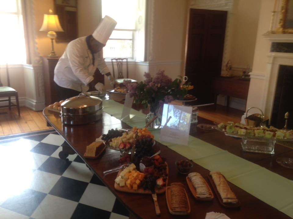 Chef Nate catering event — plated dishes from The Mercenary Chef